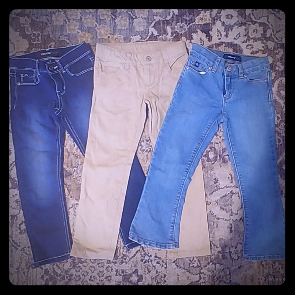 Girls Jeans - 3 Pairs